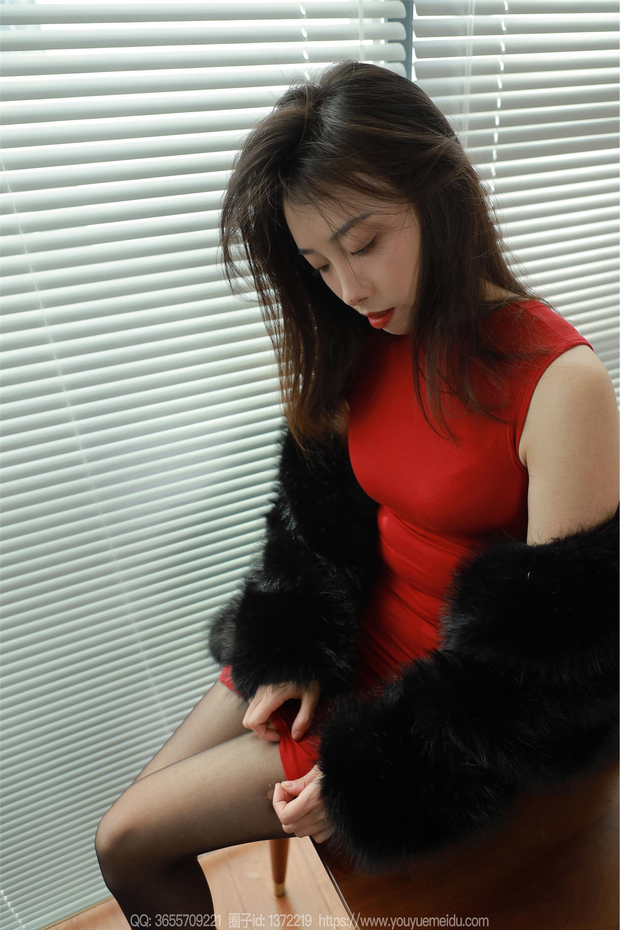 IESS异思趣向  2024.01.30 丝享家 1651 小九《红色包臀裙（下）》